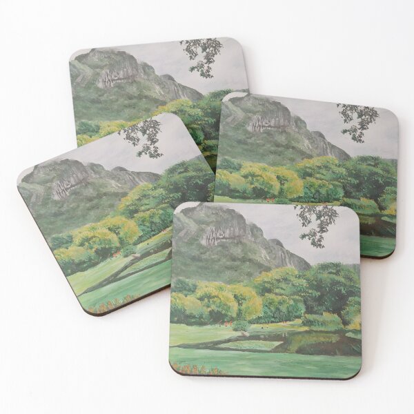 Item preview, Majestic mountains and peaceful paths. designed and sold by ChristelsArtGallery.