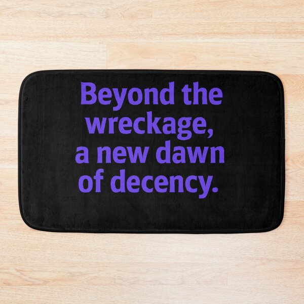 Item preview, Beyond the Wreckage, a New Dawn of Decency designed and sold by Owcomm.