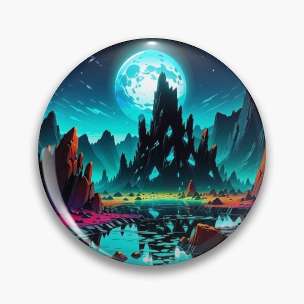 Item preview, Cyan Cold Night Scene designed and sold by Korral.