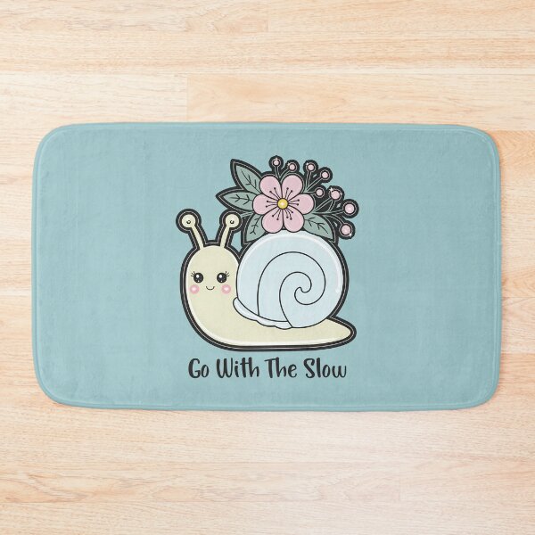Item preview, Go with the slow cute snail designed and sold by FatBirdie.