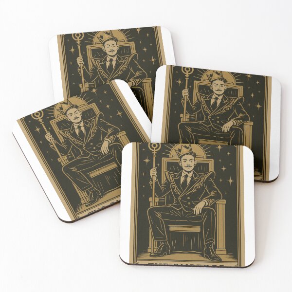 Item preview, The Emperor Drag King Tarot Card designed and sold by Feathers and Flair.