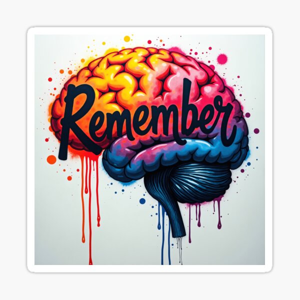 Item preview, Alzheimers Tattoo - Remember the Colors designed and sold by Dreams--Cape.