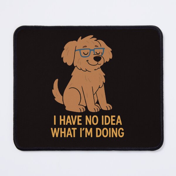 Item preview, Funny Dog Face – Cartoon Humor for Black T-Shirts designed and sold by Tadeusz1.