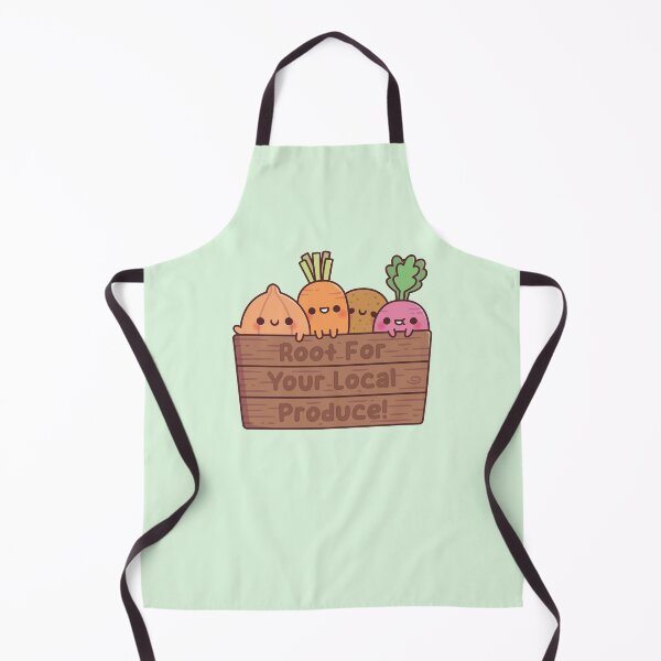 Item preview, Cute Vegetables Root For Your Local Produce designed and sold by rustydoodle.