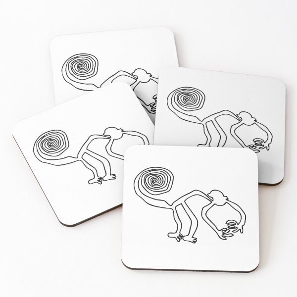 Item preview, Nazca monkey trail designed and sold by Achille3777.