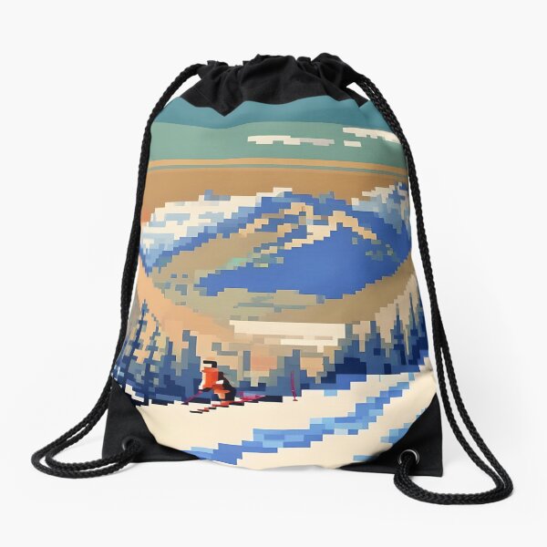 Item preview, Mountain Landscape Abstract Art designed and sold by Esterlane.