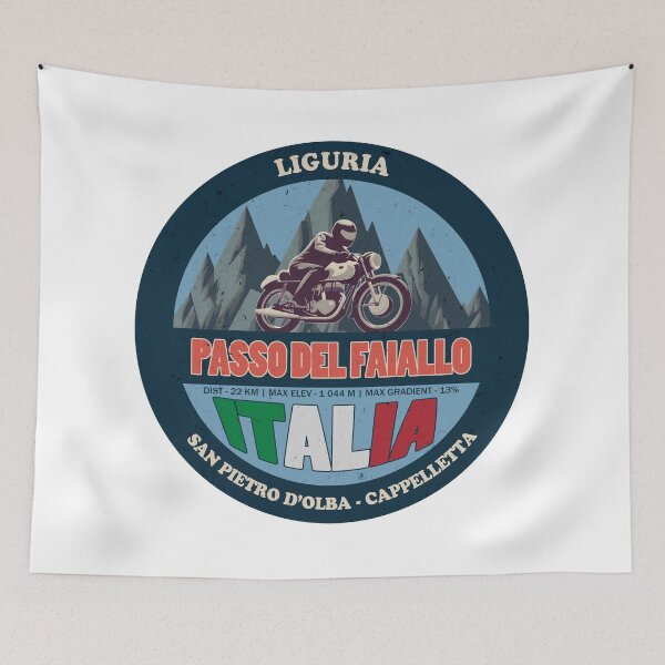 Item preview, Passo del Faiallo, Liguria, Italy designed and sold by Wanderful-roads.