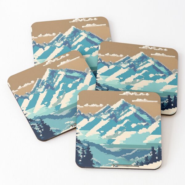 Item preview, Mountain Range Abstract Art designed and sold by Esterlane.