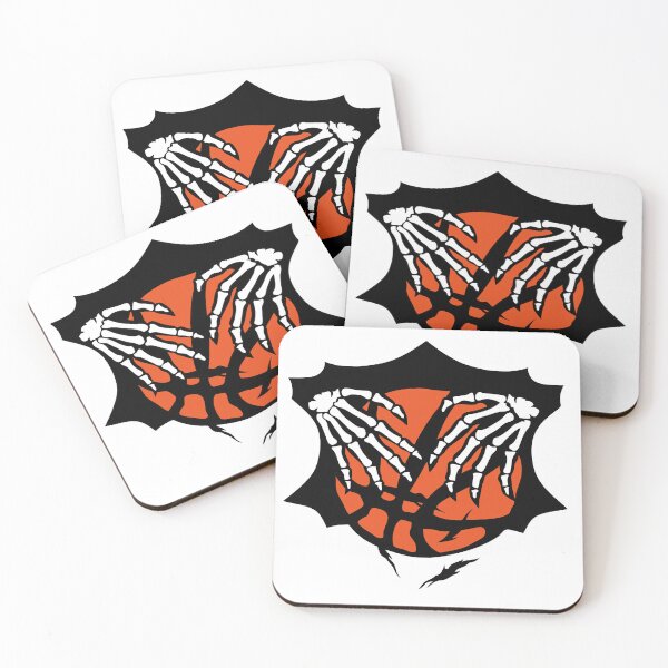 Item preview, basketball claws skeleton hand logo designed and sold by Achille3777.