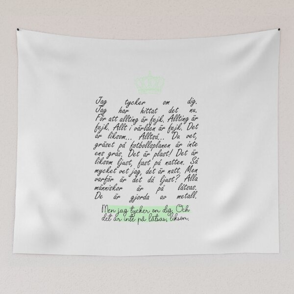 Item preview, Och det är inte på låtsas, liksom. | young royals designed and sold by Pinu92.