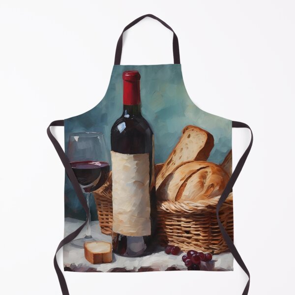 Item preview, Wine Time in Impressionistic Style designed and sold by Lisie24.
