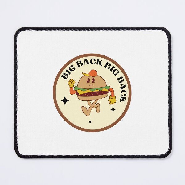 Item preview, Big Back Burger Buddy designed and sold by foxyliving.
