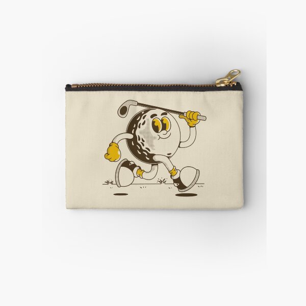 Item preview, Vintage Golf Ball Cartoon – Funny Retro Golfing Character designed and sold by adipra.