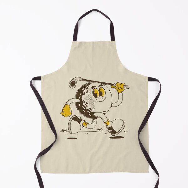 Item preview, Vintage Golf Ball Cartoon – Funny Retro Golfing Character designed and sold by adipra.