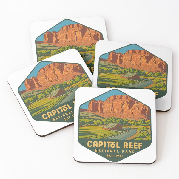 Item preview, Capitol Reef National Park Utah Sticker designed and sold by Ismeal Von.