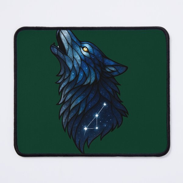 Item preview, Howling Wolf with Star Constellation T-Shirt designed and sold by AetherLightArt.