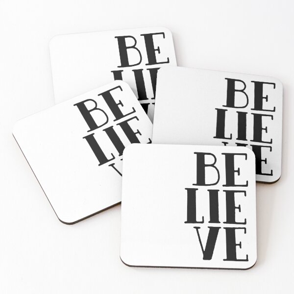 Item preview, Believe hand lettering designed and sold by Marta Ambrosetti.