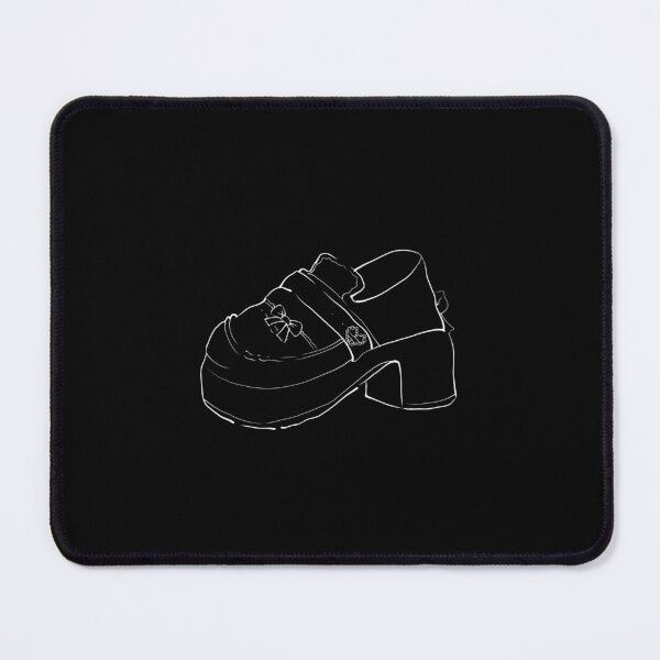 Item preview, cutesy pure black jirai shoe ໒꒱ིྀ༝⁺ designed and sold by cottonlacey.