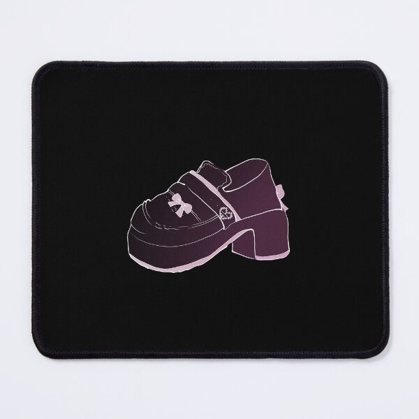 Item preview, cutesy black -> pink jirai shoe ໒꒱ིྀ༝⁺ designed and sold by cottonlacey.