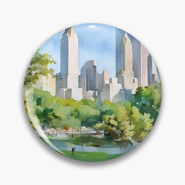 Item preview, Central Park Sunset designed and sold by RCWatercolours.