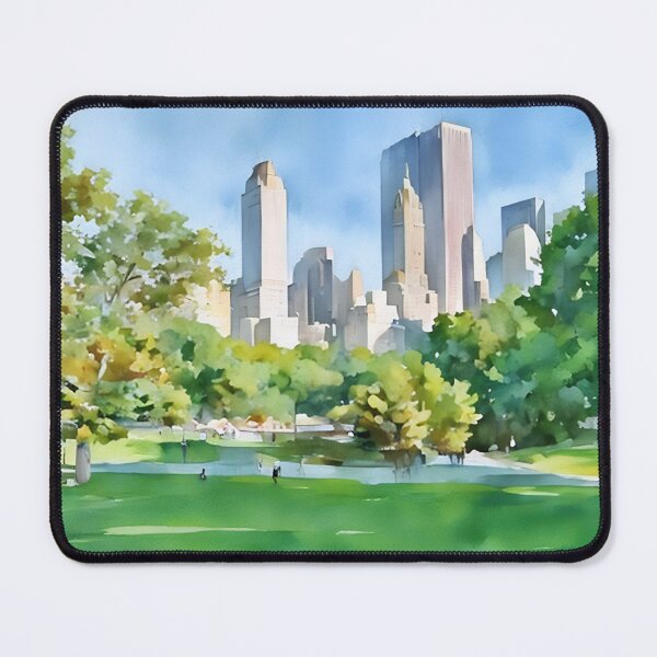 Item preview, Central Park Sunset designed and sold by RCWatercolours.