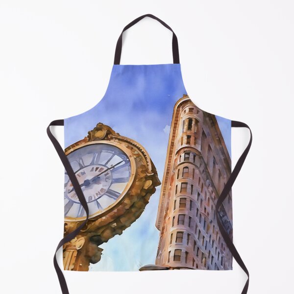 Item preview, Gold Clocks and Flat Irons designed and sold by RCWatercolours.
