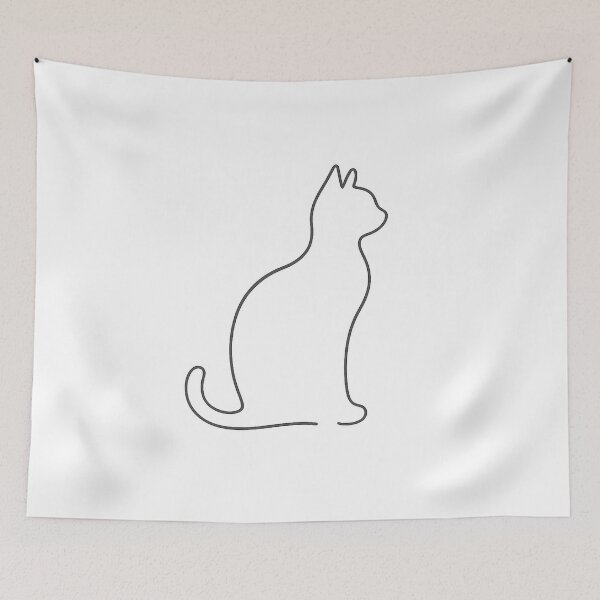 Item preview, The Cat Drawn in a Breath designed and sold by PastelLab.