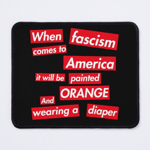 Item preview, When fascism comes to America - Anti Trump designed and sold by Thelittlelord.