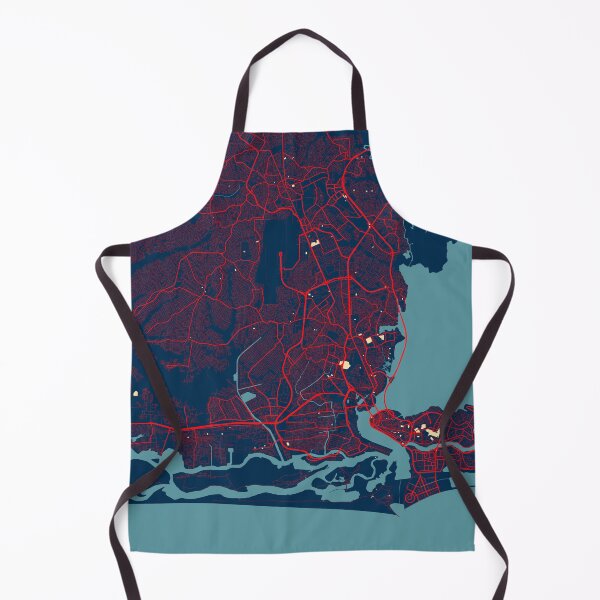 Item preview, Lagos City Map of Nigeria - Hope designed and sold by deMAP.