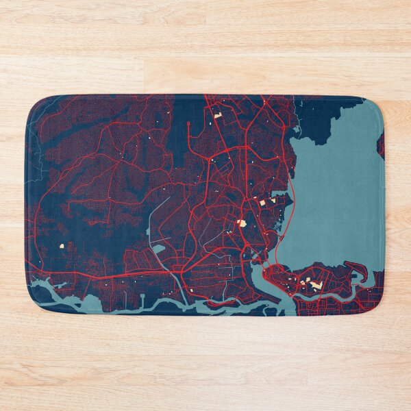 Item preview, Lagos City Map of Nigeria - Hope designed and sold by deMAP.