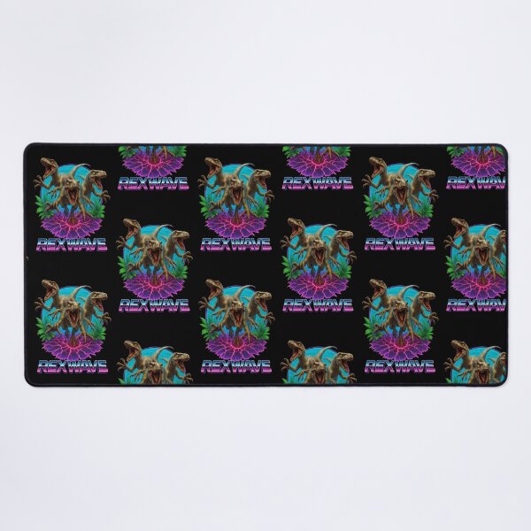 Item preview, Retro Dinosaur Frenzy – REXWAVE Graphic designed and sold by SUNAGIMO9999.
