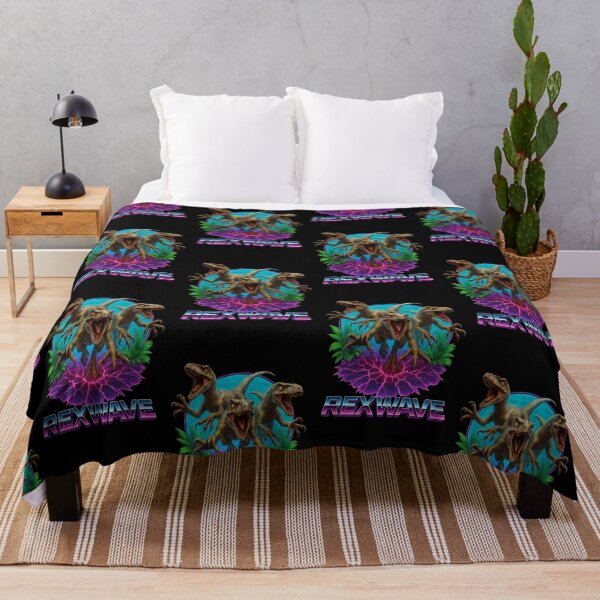 Item preview, Retro Dinosaur Frenzy – REXWAVE Graphic designed and sold by SUNAGIMO9999.