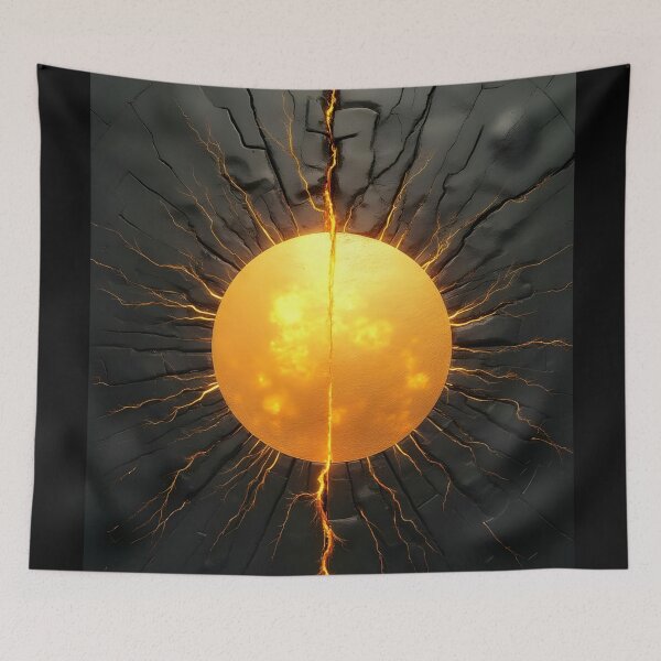 Item preview, Cracked Golden Orb designed and sold by ShadowAndSlate.