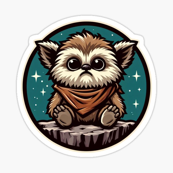Item preview, Ewok bajo las estrellas designed and sold by Artillenium.