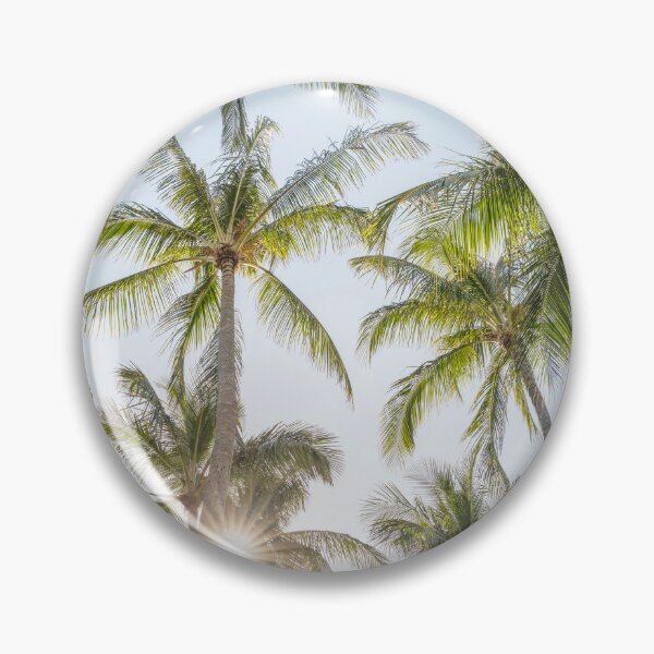 Item preview, Palm trees against blue sky designed and sold by MargaretWiktor.