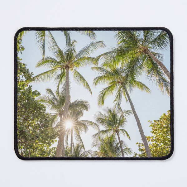 Item preview, Palm trees against blue sky designed and sold by MargaretWiktor.