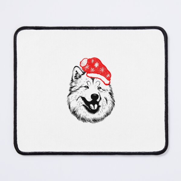 Item preview, Merry Samoyed Christmas Hat designed and sold by JollyCritters.
