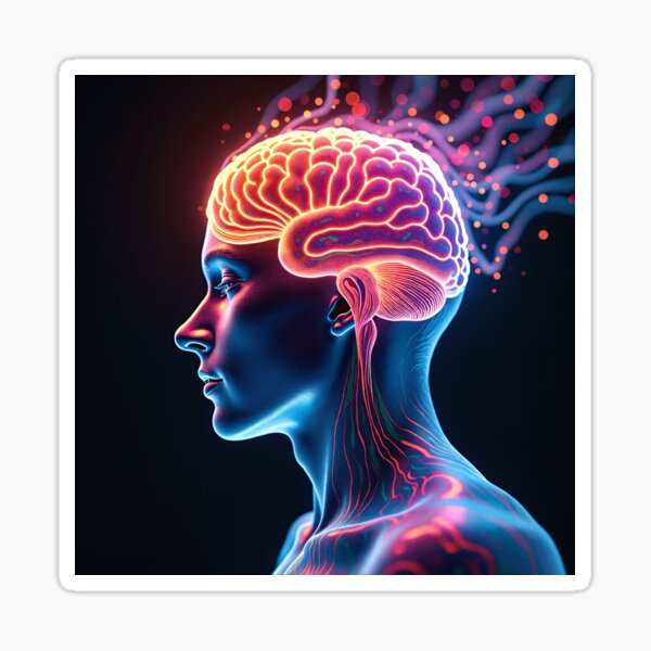 Item preview, Alzheimers Tattoo - Luminous Neural Connections designed and sold by Dreams--Cape.