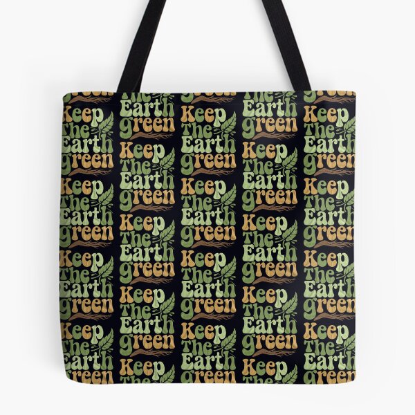 Item preview, Keep The Earth Green – Groovy Eco Message designed and sold by Taans-Creation.
