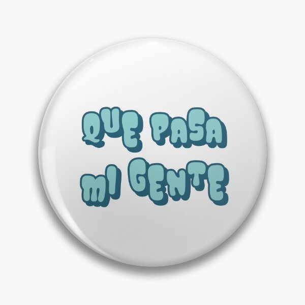 Item preview, Que Pasa Mi Gente | Blue designed and sold by annemyne.