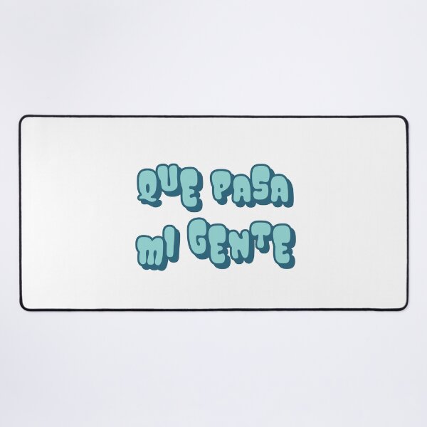 Item preview, Que Pasa Mi Gente | Blue designed and sold by annemyne.