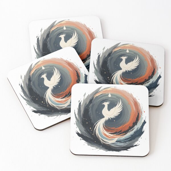 Item preview, Celestial Phoenix Art Print - Ethereal Rebirth designed and sold by JayFromPA.