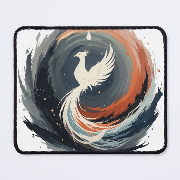 Item preview, Celestial Phoenix Art Print - Ethereal Rebirth designed and sold by JayFromPA.