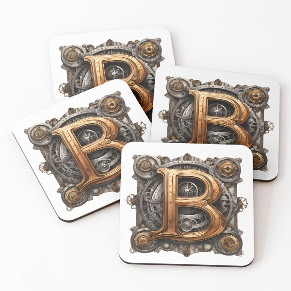 Item preview, Steampunk "B", The Letter "B" designed and sold by Lisie24.