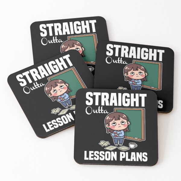Item preview, STRAIGHT OUTTA LESSON PLANS - TEACHER GIFT designed and sold by KEF Custom.