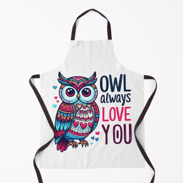 Item preview, owl bird, bird, iloveyou designed and sold by TrueArtVibes.