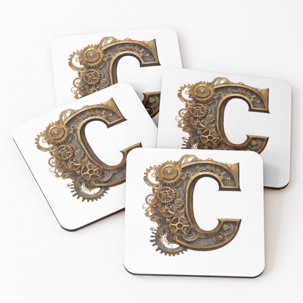 Item preview, Steampunk "C", The Letter "C" designed and sold by Lisie24.