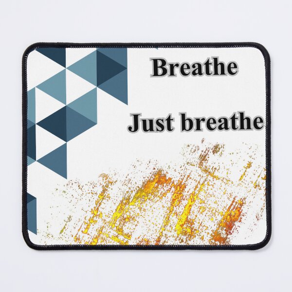 Item preview, Breathe. Just Breathe – Calm Your Mind. Center Your Soul. designed and sold by Happyfreedom.
