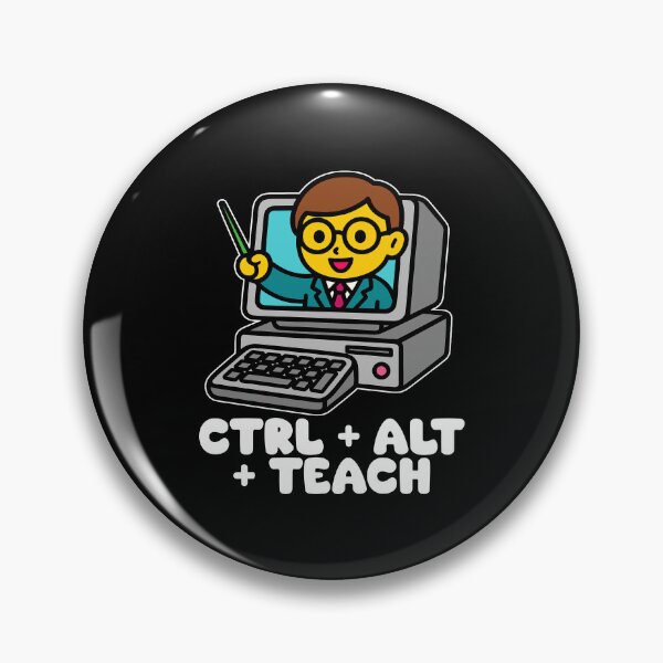 Item preview, CTRL + ALT + TEACH - TEACHER GIFT designed and sold by KEF Custom.