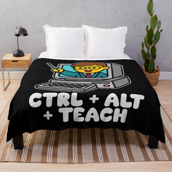 Item preview, CTRL + ALT + TEACH - TEACHER GIFT designed and sold by KEF Custom.